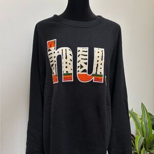 Black Graphic Sweatshirt